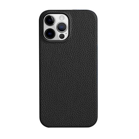 Capa Couro Premium para iPhone - Preto Modelo do iPhone:16 Pro