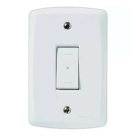 Conjunto 1 Interruptor com Placa - Tramontina Lux²