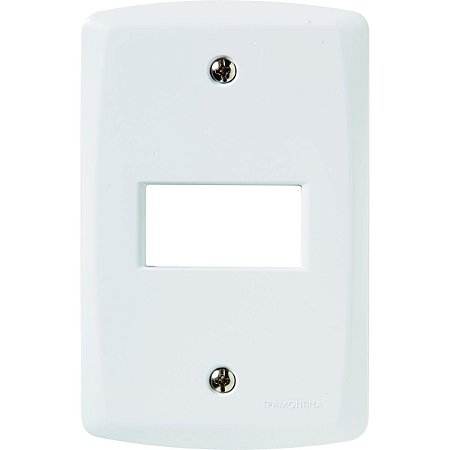 Placa Horizontal 4x2 com 1 Posto - Tramontina Lux²