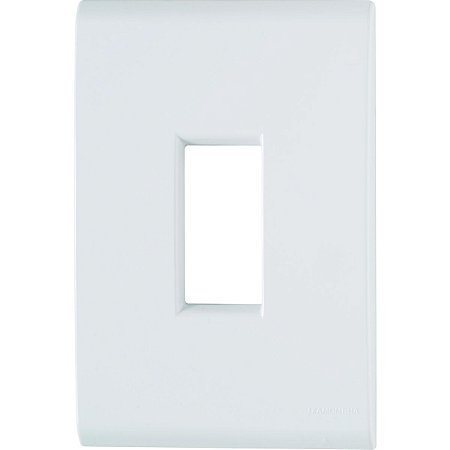 Placa Vertical 4x2 com 1 Posto - Tramontina LIZ