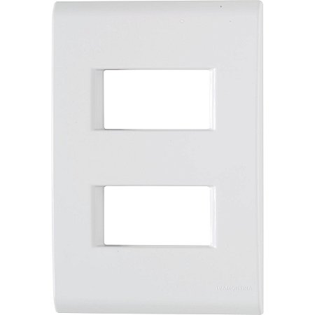 Placa 4x2 com 2 Postos - Tramontina LIZ
