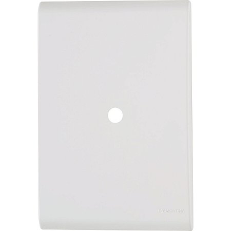 Placa Cega 4x2 com Furo 9,5mm - Tramontina LIZ