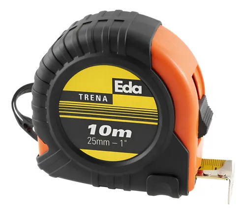 Trena 10 metros 1" emborrachada - Eda