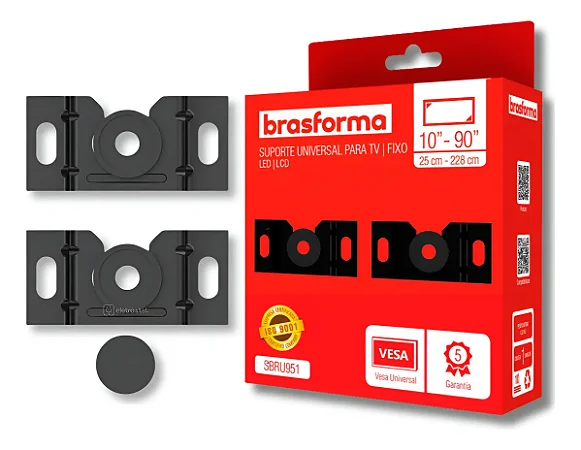 Suporte de TV Fixo 10" a 71" - Brasforma