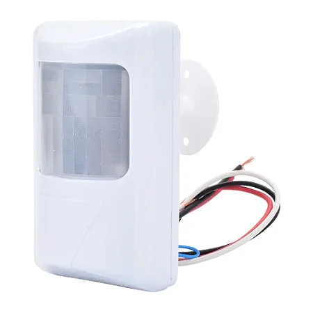 Sensor De Presença Parede Interno Fotocélula 180 Graus - Aplacel