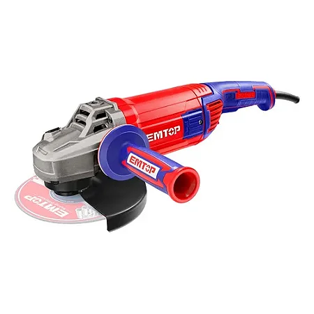 Esmerilhadeira EMTOP 750W - Corte e Desbaste de Alta Performance