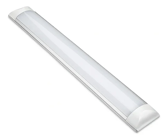 Luminária LED Slim Sobrepor 36W Luz Branca 120cm
