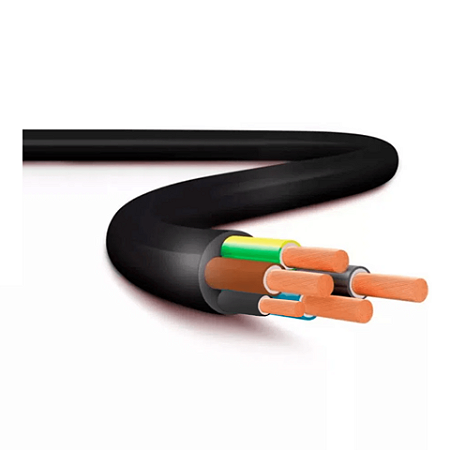 Cabo PP SIL 5x1,5mm² 500v 100 metros