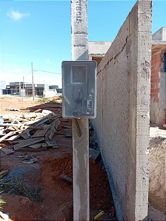 Poste Padrão de Entrada Copel Completo Monofásio, Bifásico e Trifásico