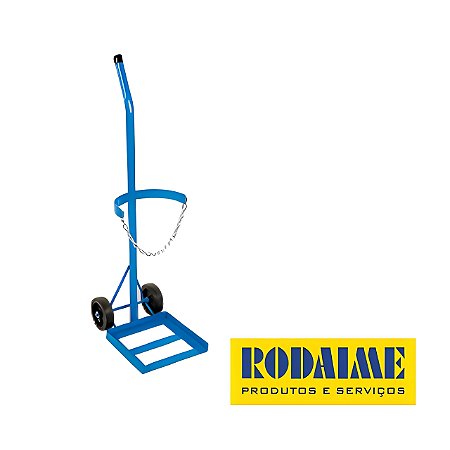 CARRINHO PARA  1 CILINDRO DE OXIGÉNIO - 3 M³