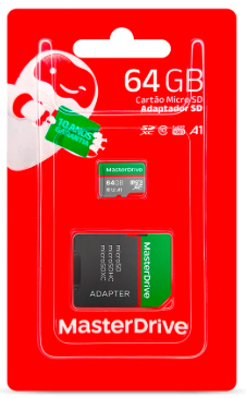 Cartão de Memória 64GB Master Driver - Alta Performance e Confiabilidade