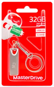 Pendrive 32GB Master Driver - Armazenamento Rápido e Confiável