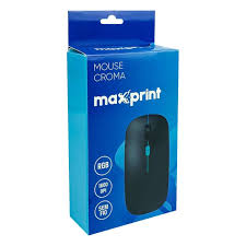 Mouse Croma Maxprint - Precisão e Estilo para Seus Jogos
