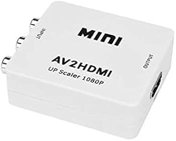 Adaptador Conversor AV para HDMI - Conexão Simples e Prática