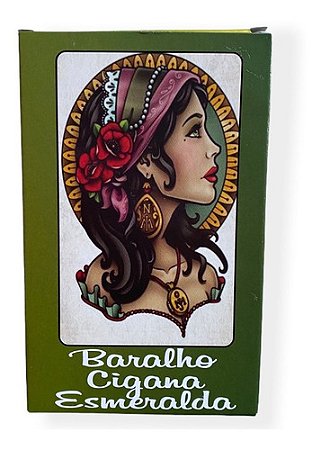 BARALHO TAROT CIGANA ESPERALDA 36 Cartas + Livro Explicativo