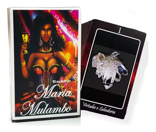 BARALHO MARIA MULAMBO Com 36 Cartas + Manual Explicativo