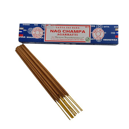 INCENSO SATYA SAI BABA NAG CHAMPA AGARBATTI 15G