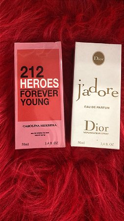 Combo Feminino - 212 Heroes + Jadore - 50ml