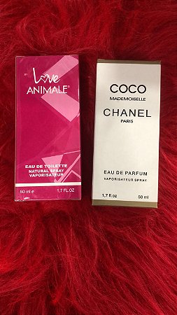 Combo Feminino - Love Animale + Coco Chanel - 50ml