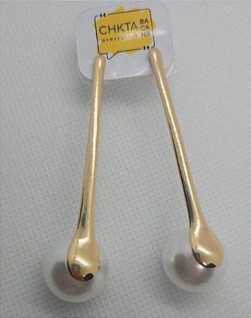 Brinco Alongado com Pérol