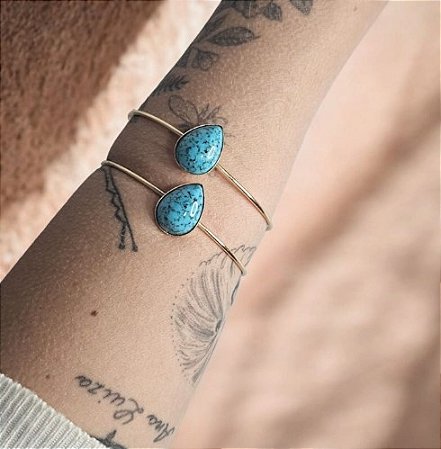 Bracelete Gota Dupla