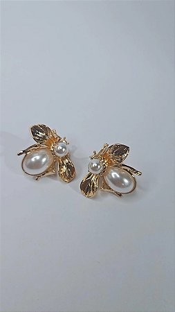 Brinco Insetilda com Pérola
