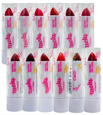 Batom Bastão Ultra Matte Grupo 04 Melu Ruby Rose RR-8521 - unid