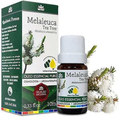 Óleo Essencial Melaleuca 10 Ml - Melaleuca Alternifolia, Wnf