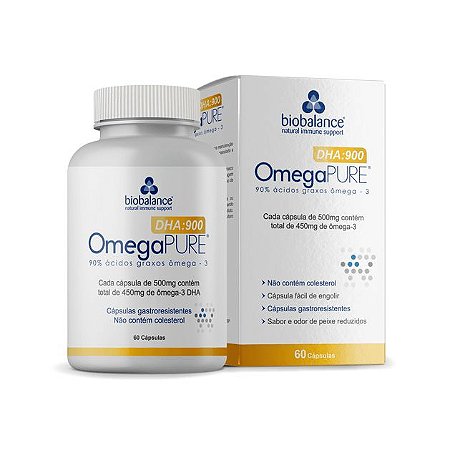 ÔmegaPURE DHA900 500mg 60 Cápsulas