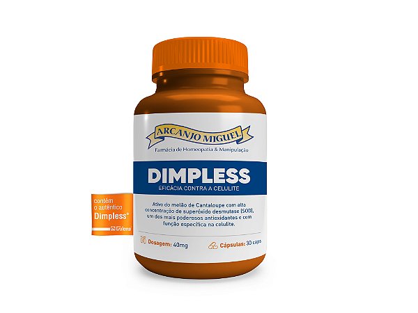 Dimpless 40mg 30 cápsulas Eficácia contra a celulite