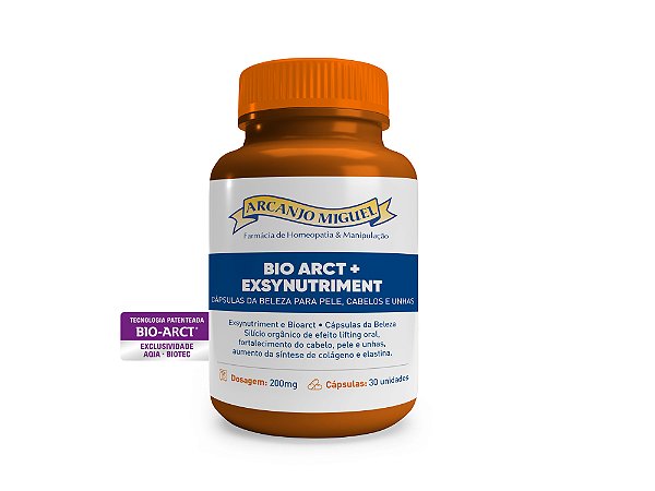 Bio Arct 100 mg + Exsynutriment 100 mg - CÃ¡psulas da Beleza para Pele, Cabelos e Unhas 30 cÃ¡psulas