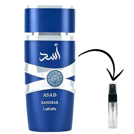 Asad Zanzibar de Lattafa Perfumes - Decant 5ml
