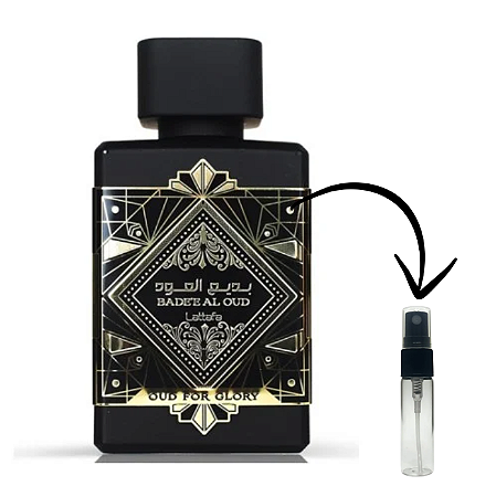 Bade'e Al Oud Oud for Glory de Lattafa Perfumes - Decant 5ml