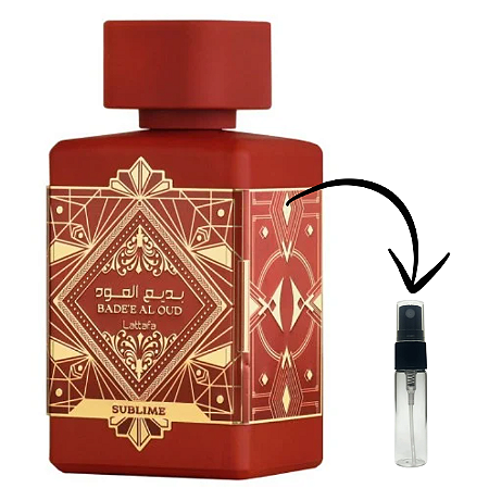 Bade'e Al Oud Sublime de Lattafa Perfumes - Decant 5ml