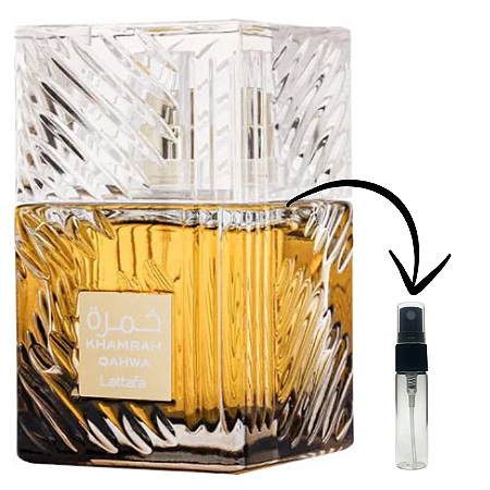 Khamrah Qahwa de Lattafa Perfumes - Decant 5ml
