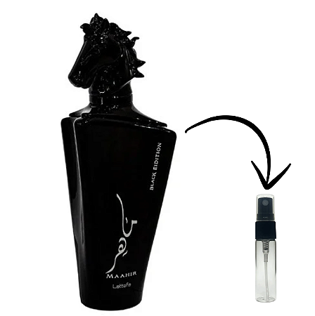 Maahir Black Edition de Lattafa Perfumes - Decant 5ml
