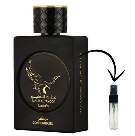 Malik Al Tayoor Concentrated de Lattafa Perfumes - Decant 5ml