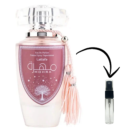 Mohra Silky Rose de Lattafa Perfumes - Decant 5ml