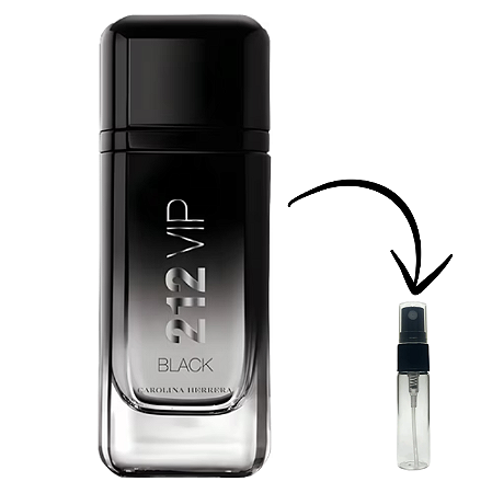 212 VIP Black de Carolina Herrera - Decant 5ml