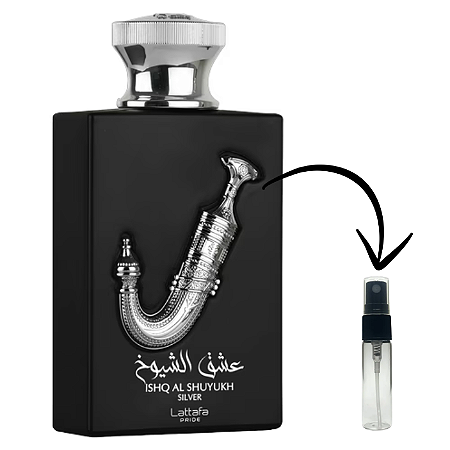Ishq Al Shuyukh Silver de Lattafa Perfumes - Decant 5ml