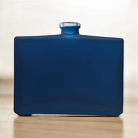 Vidro Brad Perfume 50 ml Azul Petróleo fosco