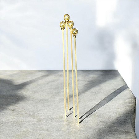 Vareta de Bamboo decorada