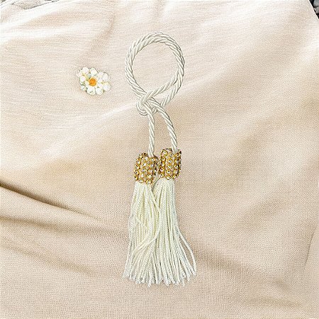 Cordão Decorado Dourado