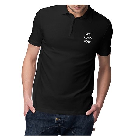 Polos Personalizadas para Empresa com a Logo na Frente