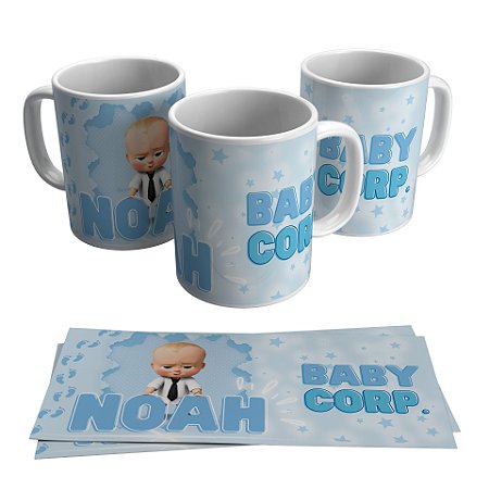 Caneca para presente - Tema Poderoso Chefinho + Nome