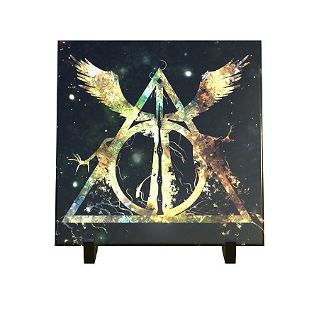 Azulejo Decorativo Reliquias da Morte HP