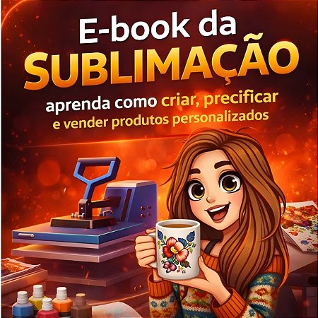 E-book da Sublimação - Digital