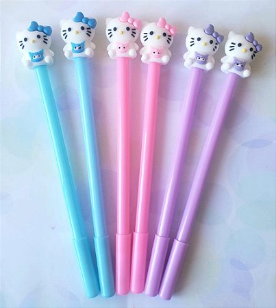 Caneta Fofa Hello Kitty e Kuromi – Importados