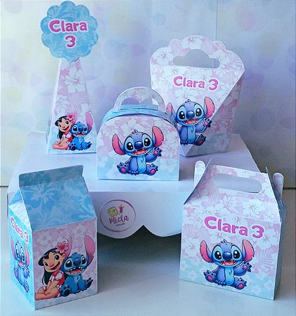 Kit Lembrancinha Personalizada da LILO & STITCH