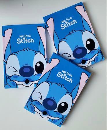 Bloquinho de Anotações Stitch